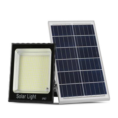 China Theme Park High Power Aluminum Smd Most Powerful 50 100 200 Watt Garden Outdoor Stadium Waterproof Led Solar Flood Light for sale