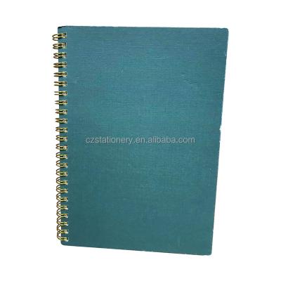 China Spiral Personalized customized A4 spiral notebook diary notebook factory printed for sale