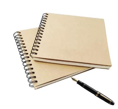 China Spiral Personalized customized A4 spiral notebook plain paper spiral notebooks for sale