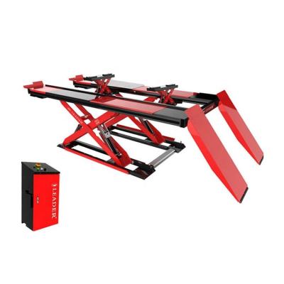 China Hydraulic 4 ton alignment scissor lift with rolling jacks car lifts for sale