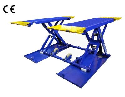 중국 vehicle equipment 3T mid rise scissor car lift with CE 판매용