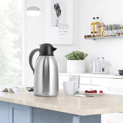 China Nice Business Wholesale Vacuum Tea Carafe Coffee Hot Pot Double One Insulated Cool Thermos Flasks Bottles for sale