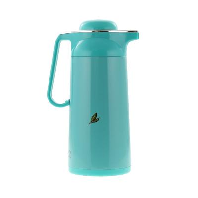 China Custom Niceone Business Wide Glass Double Neck Wall Thermos Plastic Vacuum Flask for sale