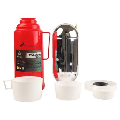 China Hot And Cold Thermos Nice A Durable Plastic Glass Double Vacuum Flask for sale