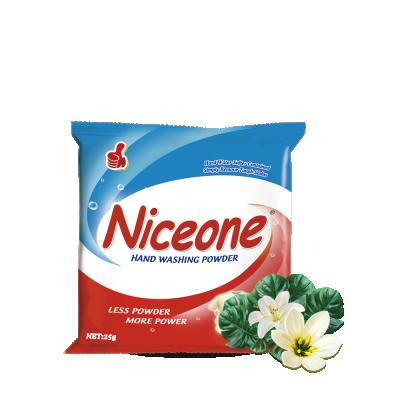 China Niceone Disposable Sachet New High List Super Clean Small Active Foam Free Washing Powder for sale