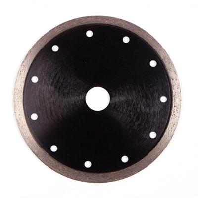 China Ceramic Tile/Porcelain/Granite/Marble/Circular Marble Diamond Saw Blade Supplier Continuous Rim Diamond Saw Blade For Quartz Granite for sale