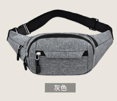 China Newspaper Used New Fashion Polyester Fanny Pack Ladies Optional Color Waist Bag Multifunctional Waist Bags for sale