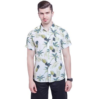 China Gulidd Summer Vacation Tropical Design Anti Shrink Newest Fashion Hawaiian Men's Comfortable Customized Printing Shirts for sale