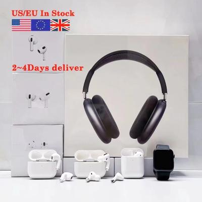 China In-ear USA/EU Warehouse 2-4 Days Delivery Air Pro 2 3 TWS Headphone In-ear Wireless Earbuds Earphones Airpoders Pro 2 3 Max for sale