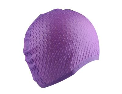 China Extra Large Women Waterproof Swimming Cap For Long Hair for sale