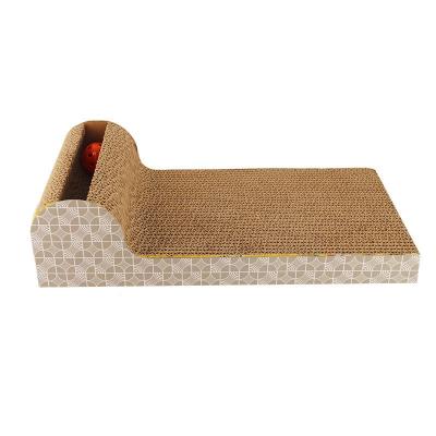 China Viable Cats Scratching Toy Cardboard Design DurableTextures for sale