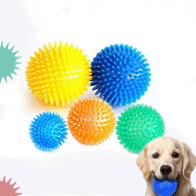 China TPR Toy Squeaky Balls Chew Toys Viable Puppy Dog Toys For Dogs Small for sale