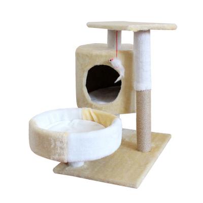 China Sustainable Cat Tree Scratching Toy Cat Tower Furniture Scratching Posts for sale