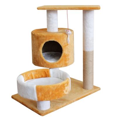 China Cat Tower Toy Four Seasons viable Cat Climbing Frame Villa available for sale