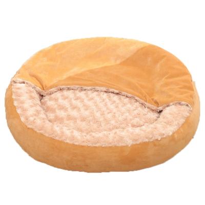 China Pet Nest Polyester Dog Kennel Stocked Around Cat Mat Pet Bed for sale