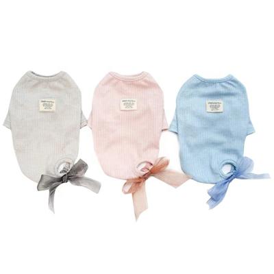 China Sustainable Wholesale Dog Clothes Pet Bandana Pet Accessories Designer Dog Jacket for sale