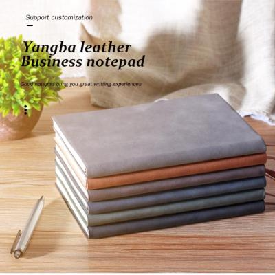 China Durable Plain Journal Soft Cover A5 Notebook Fashion Lined Plain Diary Student Planner for sale