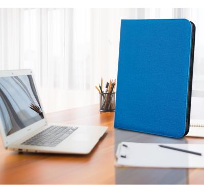 China Waterproof And Fireproof A4 Zipper Leather Document Folder For Business Office for sale