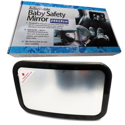 China Adjustable Car Rear View Mirror Baby View Mirror Seat Safety Mirror for Baby in Car for sale