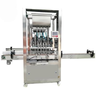 China CHZX-4 Linear Food Bottles Filling Line Pharmaceutical Automatic Liquid Water Bottle Filling Machines for sale