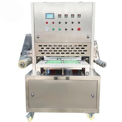 China CHKIS-4 Vertical Automatic Food Bowl Plastic Sealing Machine for sale