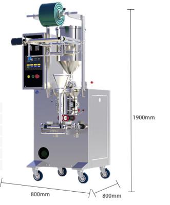 China Milk Shampoo Packaging Machine Liquid And Vertical Type Packaging Sauce Packaging Machine Machine for sale