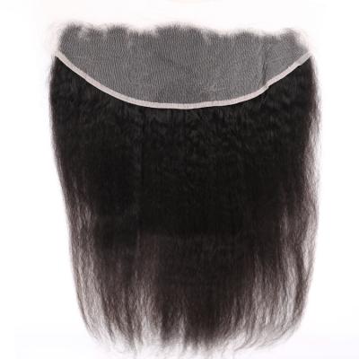 China Indian natural black lace headband transparent frontal straight raw libertine HD LIBERTINE STRAIGHT for sale