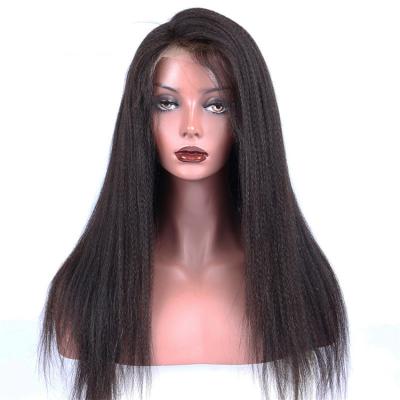 China MerryHair Curly Straight 180 Density Straight Hair Wigs 360 Lace Front Full Lace Wigs Preplucked Hair Wigs For Black Women for sale