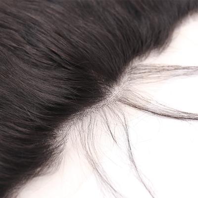 China HD Free/Middle Part Deep Wave Lace Frontal 13x4 Ear To Indian Ear Lace Remy Virgin Human Hair Lace Frontal Headband for sale