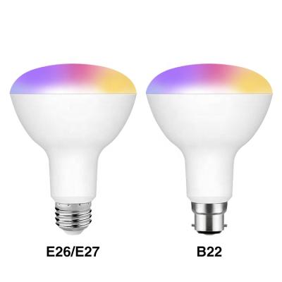 China RGB+2700~6500K Tuya 13W 1500LM BR30 WiFi Smart LED HOME APP Controlled Bulb for sale