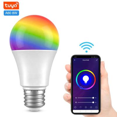 China Tuya WIFI Bulb APP Control Smart LED Bulb Home Filament LED Light Bulb Voice Activated Works with Amazon Alexa for sale