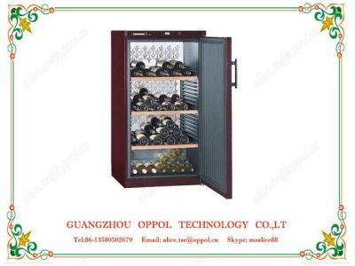 China OP-407 Supermarket Cooler Wine Showcase Display Fridge for sale