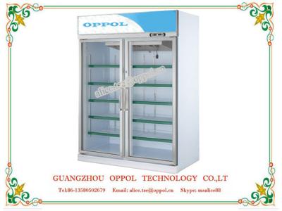 China OP-702 Vertical Auto Defrost 2 to 8 Degree Medical Pharmacy Cooler Fridge for sale