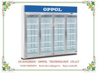 China OP-804 Large Capacity Multiple Glass Doors Vaccine Medical Display Drug Freezer for sale