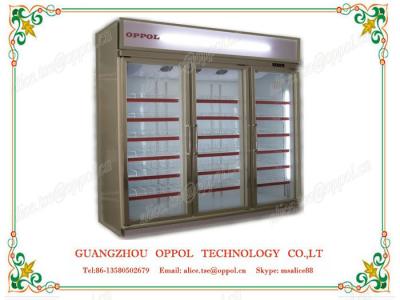 China OP-1100 New Design R134a Refrigerant Single-temperature Air Cooling Refrigerator for sale