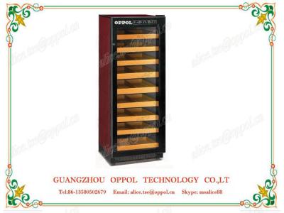 China OP-412 Customized Size Stainless Steel Door Frame Red Wine Display Showcase Chiller for sale