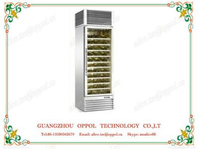 China OP-415 Single Glass Door R134A Refrigerant Red Wine Display Chiller for sale