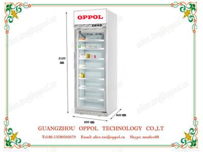 China OP-710 Ultra-low Temperature Pharmacy Hospital Glass Door Medical Storage Refrigerator for sale