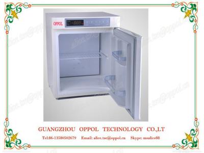 China OP-116 OPPOL Brand Single Temperature Glass Door Medical Lab Refrigerator for sale