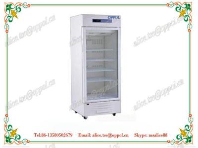 China OP-1020 Customize Size Capacity Display Freezer , Glass Door OEM Drug Freezer for sale