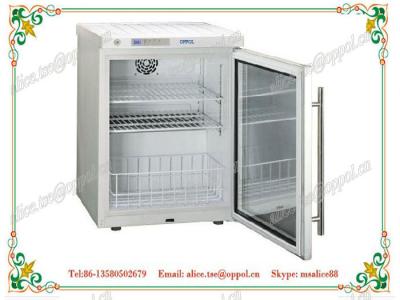 China OP-807 Fan Cooling System Three Layers Shelves Freezer , Drug Storage Cooler for sale