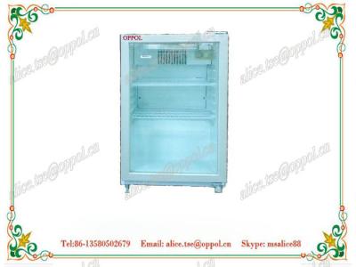 China OP-121 New Fashion Hot Sales Three Layers Mini Freezer , Glass Door Lab Refrigerator for sale