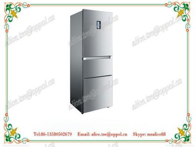 China OP-911 Vertical Stainless Steel Door R134a Refrigerant Commercial Deep Refrigerator for sale