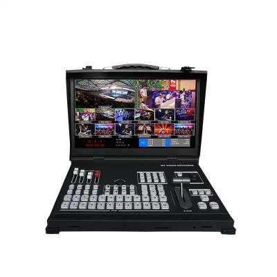 China Multifunctional Good Quality Live Broadcast 12 Channel IDS Live Streaming HD Video Broadcast TV Studio Equipment Changer for sale