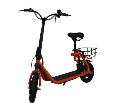 China Unisex Adult Electric Scooter 36V 12 Inch Fat Tire Lithium Battery 2 Wheel Off Road Electric Scooter for sale