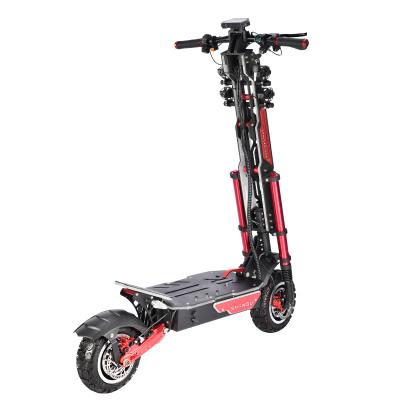 China Off Road 11inch 6000W Double Wheel Motor Electric Scooter Electric Skateboard Unisex Electric Scooter Adults for sale