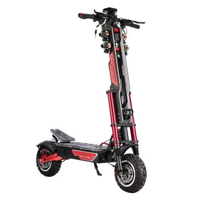 China Adult Unisex Electric Scooter 150KM With Seat 60V 3200W 12INCH Tire 80KM/H E Scooter Bottom Folding Skateboard Off Road for sale