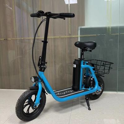 China New Products 12inch 500w Unisex Double Motor Scooter Two Wheel Electrico Electric Scooter For Adult for sale