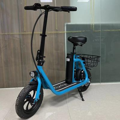 China 12inch Lady Unisex Adult City Bike Foldable Electric Scooter for sale