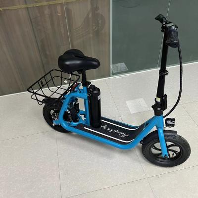 China Cheap factory price unisex with electric suspension rear double seat and shock absorption adult scooter for sale